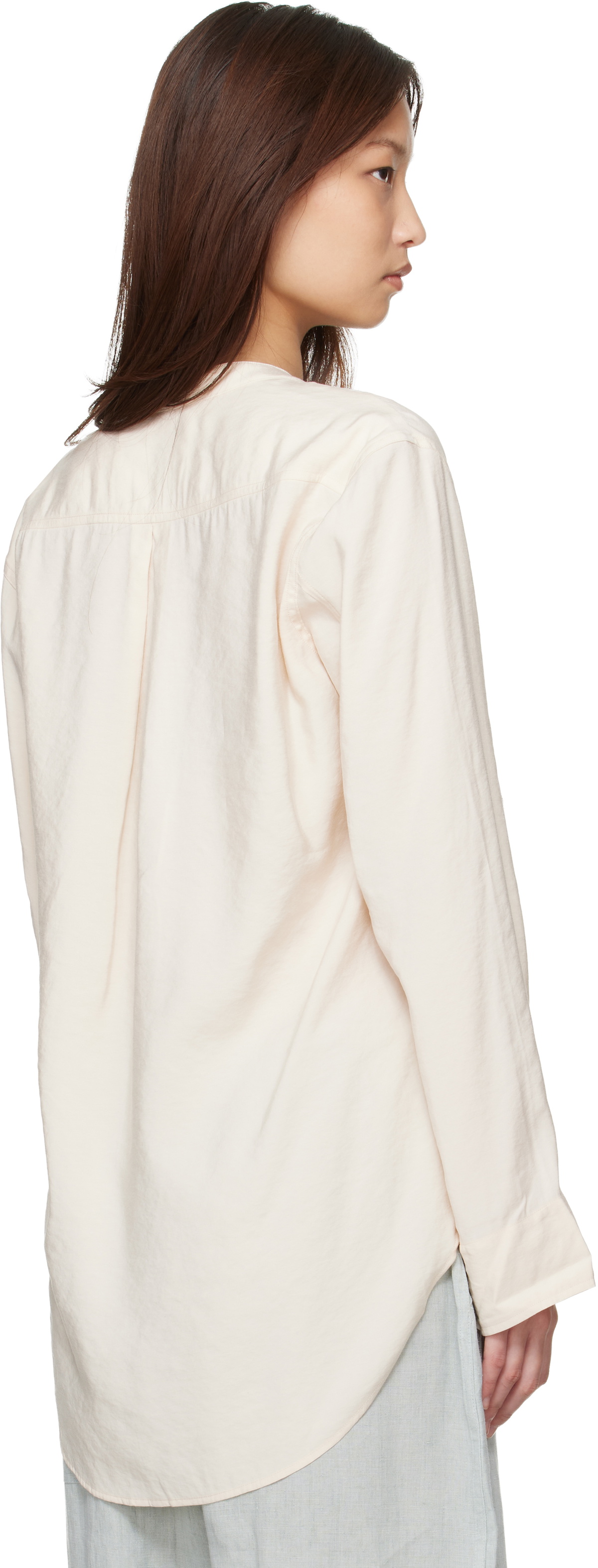 Studio Nicholson Beige Pampa Blouse