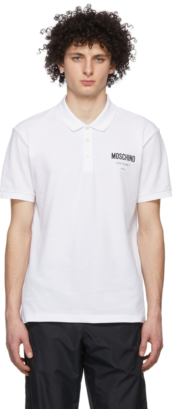 Moschino - Man - White - Polo Shirt