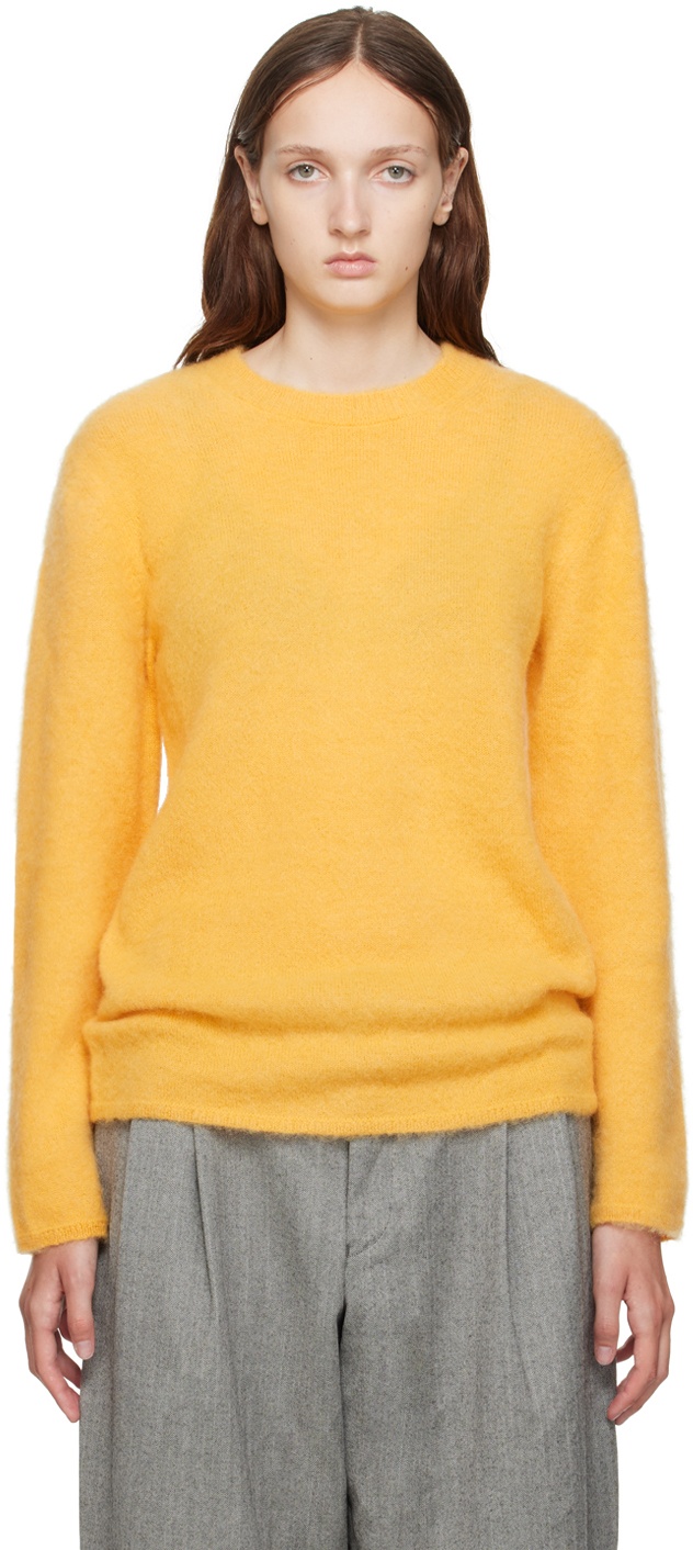 Photo: Comme des Garçons Homme Plus Yellow Crewneck Sweater