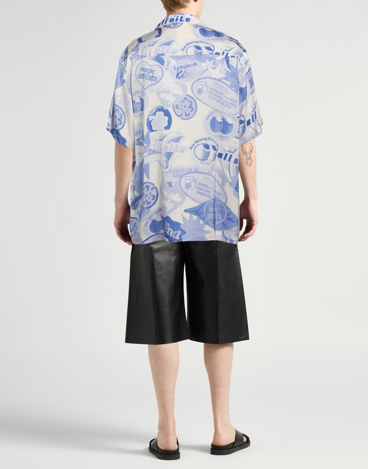 Jil Sander Mens Shirt in Blue