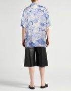 Jil Sander Mens Shirt in Blue