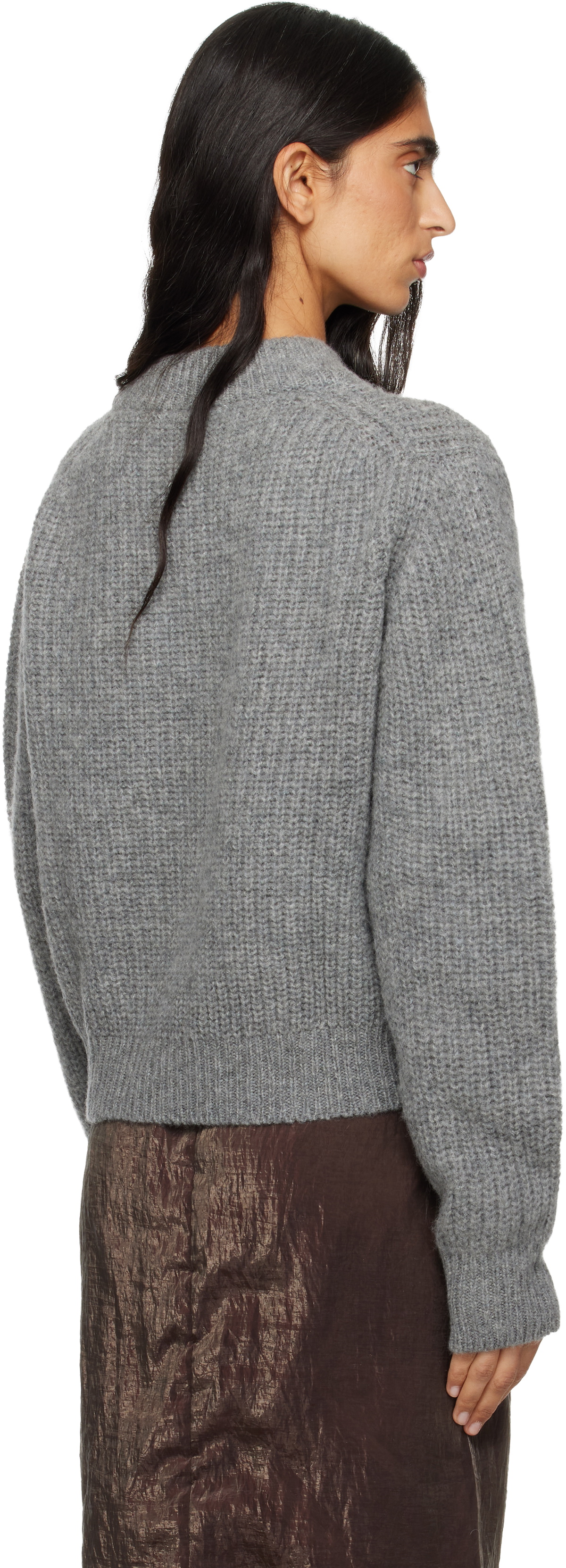 Cecilie Bahnsen Gray Bega Sweater