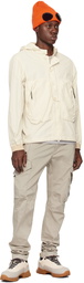 C.P. Company Beige Ergonomic Cargo Pants