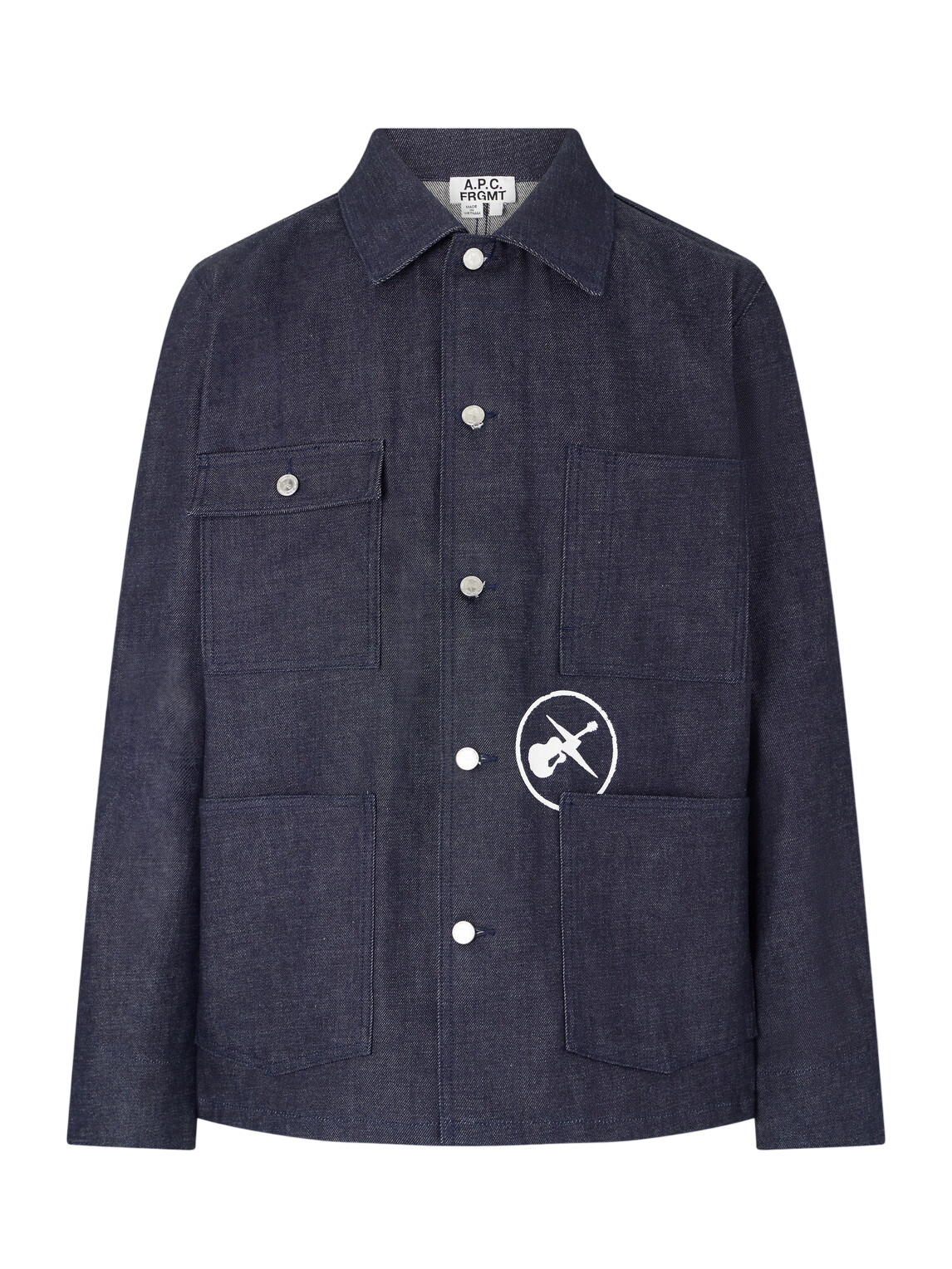 A.P.C. Men's x Pokémon Coach Jacket in Navy A.P.C.