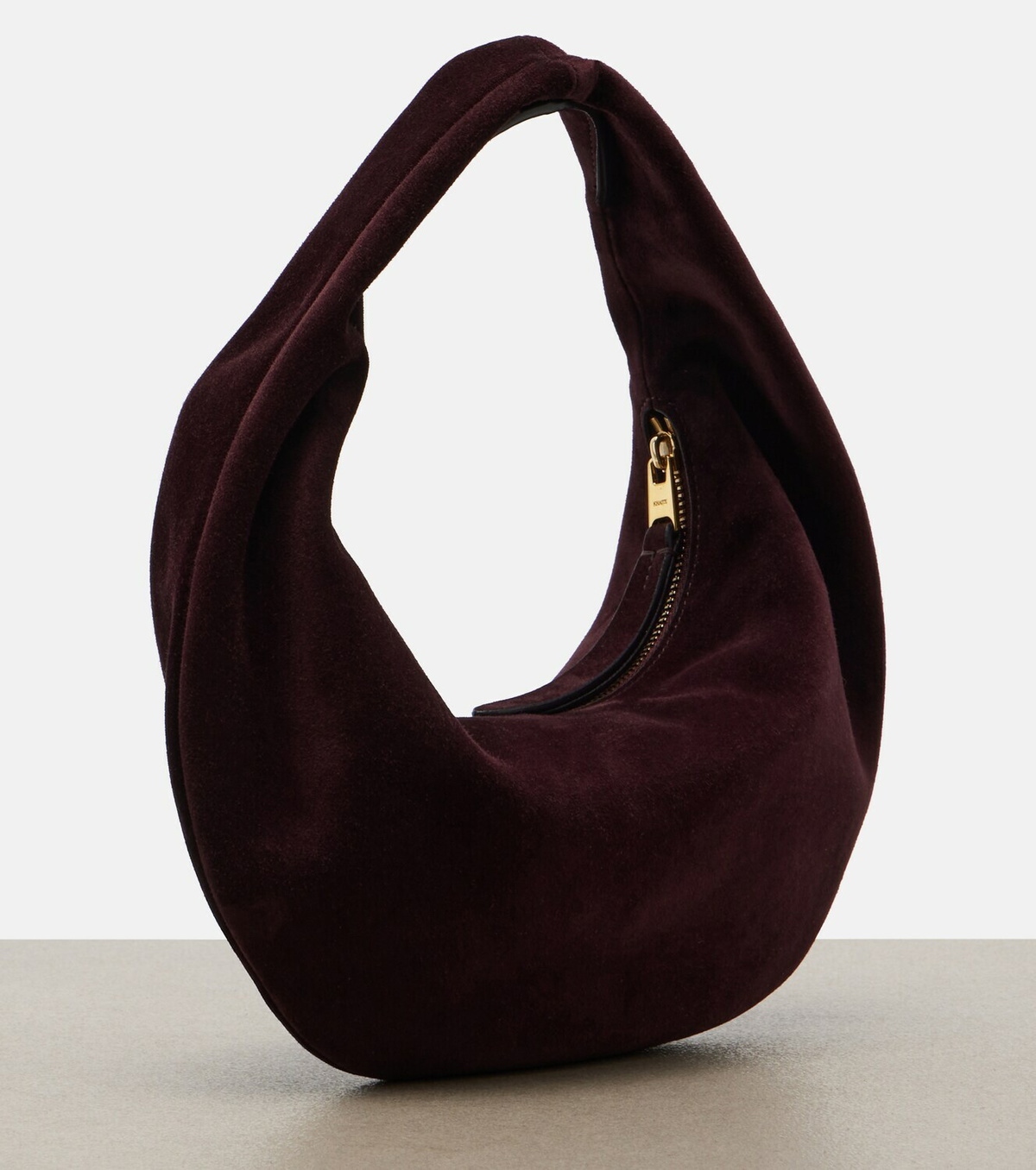 Khaite Olivia Mini suede shoulder bag