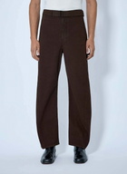 Lemaire Twisted Belted Pants
