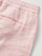 Orlebar Brown - Cornell Slim-Fit Linen Shorts - Pink