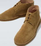 The Row Nicola suede desert boots
