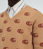 Gucci - Double G jacquard wool sweater