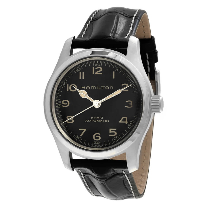 Photo: Hamilton Khaki Field Murph Automatic Black Dial Mens Watch Bundle H70605732