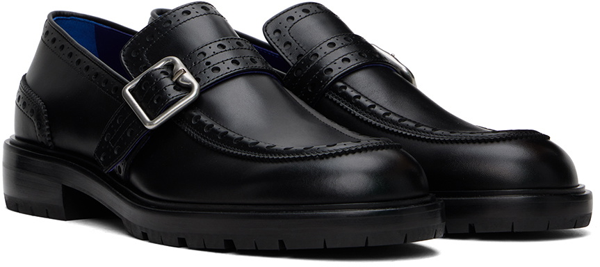 Burberry Black Soho Loafers
