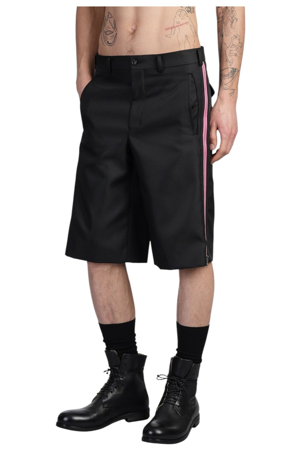 COMME des GARÇONS Faux Leather Shorts Comme Des Garcons Faux Crocodile Leather Shorts – Justin Reed