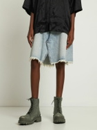 BALENCIAGA - Strike Cotton Canvas Combat Boots