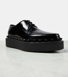 Valentino Garavani Rockstud M-Way leather Derby shoes