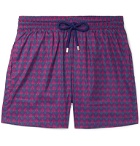 Vilebrequin - Mahina Mid-Length Printed Swim Shorts - Purple