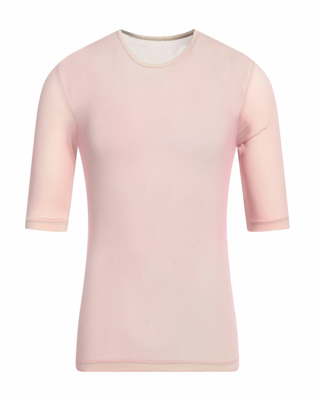 Photo: Mm6 Maison Margiela Mens T-shirt in Pink