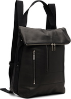 Rick Owens Black Concordians Cargo Backpacks