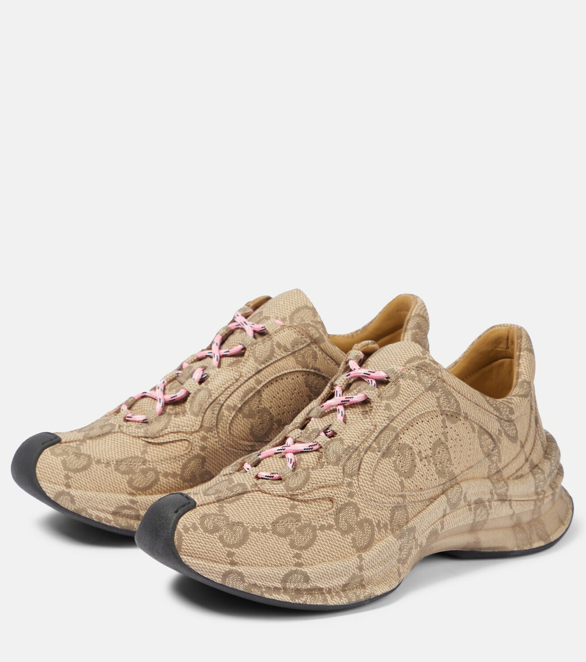 Gucci Gucci Run printed leather sneakers Gucci