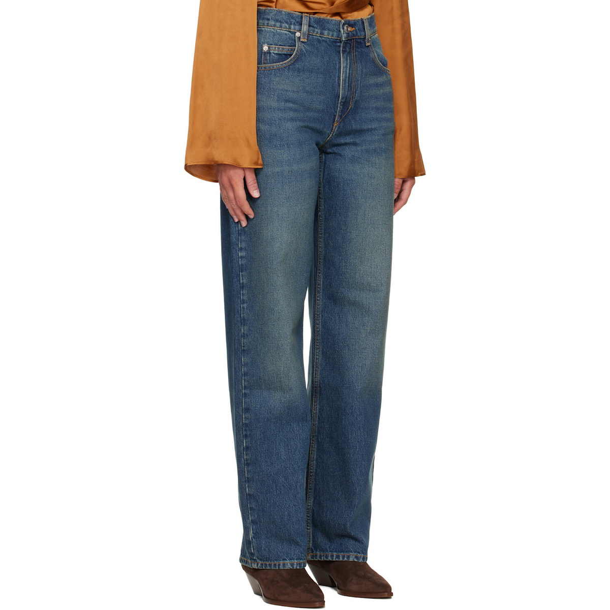 Isabel Marant Navy Dromie Jeans