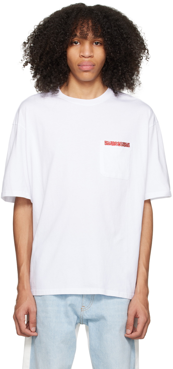 BLUEMARBLE White Pocket T-Shirt