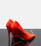 Balenciaga Duchesse suede pumps