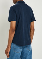 Paige Carillo Cotton Shirt Navy