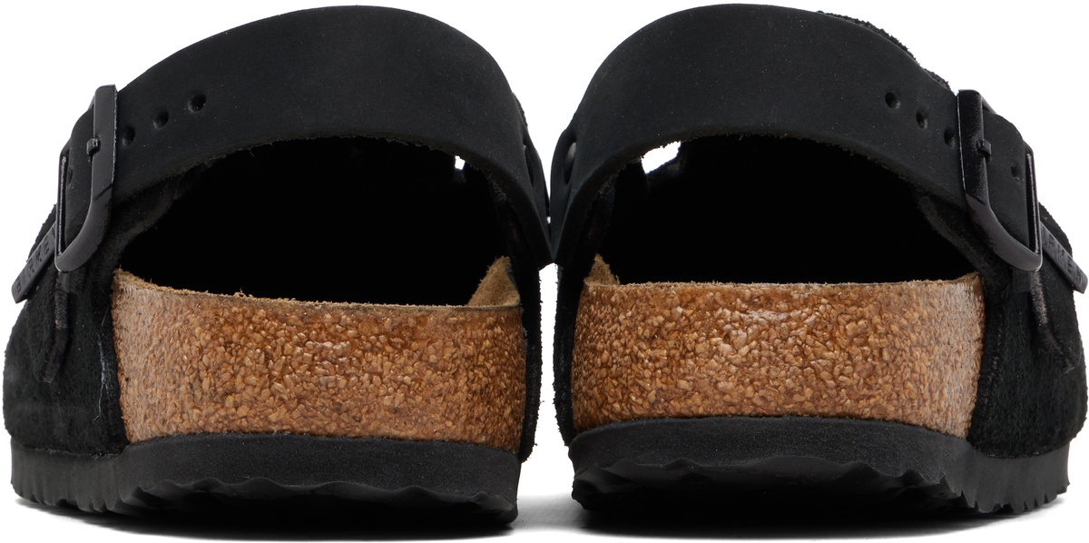 Birkenstock Black Regular Tokio Slip-on Loafers