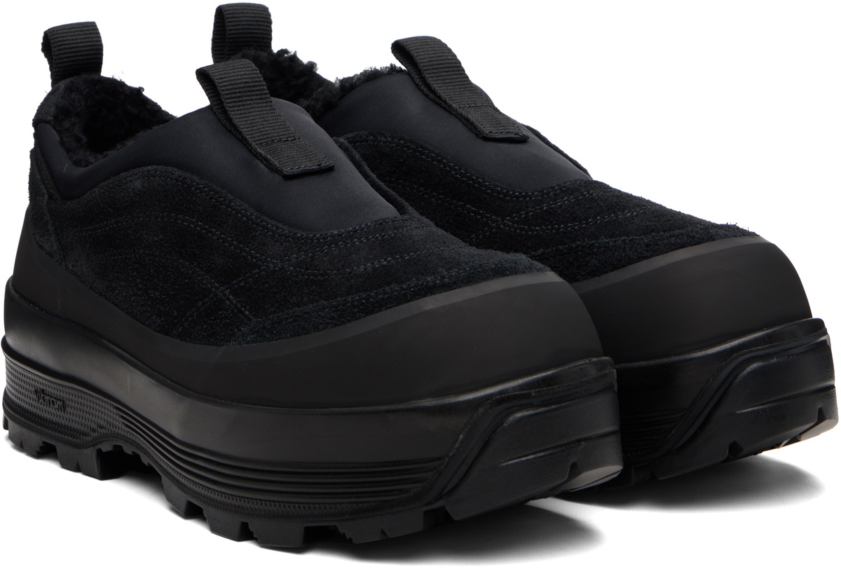 Diemme Black Badia Basso Shearling Sneakers