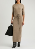 Lisa Yang Tilde Cashmere Maxi Jumper Dress Beige