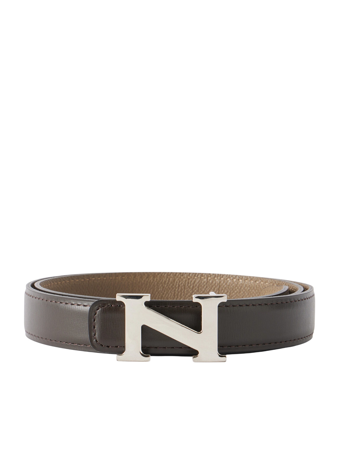 Neighborhood Black Leather Narrow Belt Neighborhood