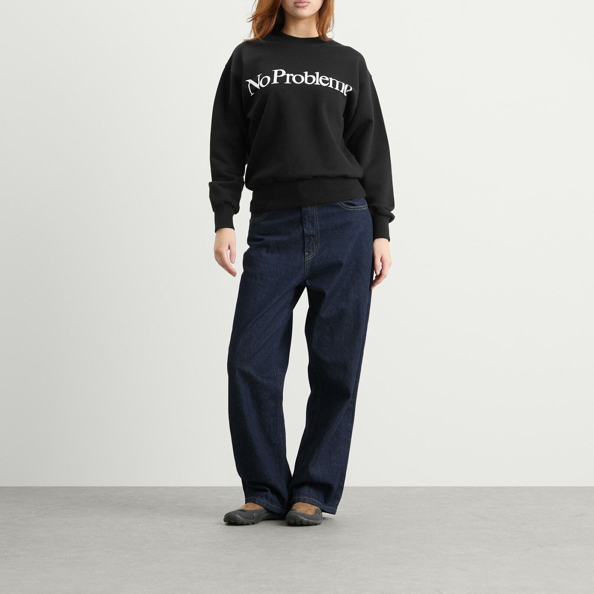 No Problemo Women's Sweatshirt in Black