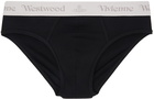 Vivienne Westwood Two-Pack Black Briefs