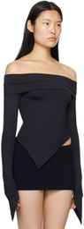 BINYA SSENSE Exclusive Black Abril Long Sleeve T-Shirt