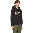 Wacko Maria Black Washed Pullover Hoodie