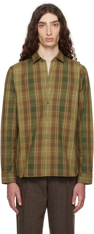 Photo: Hugo Green Check Shirt