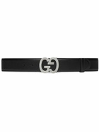 GUCCI - Wide Belt With Gg Buckle