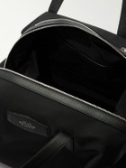 Smythson - Norton Leather-Trimmed Canvas Weekend Bag