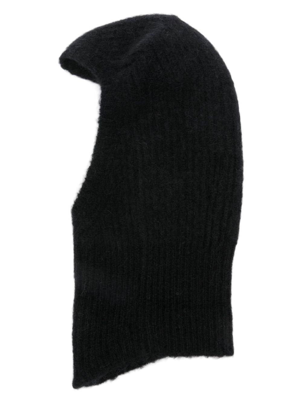 Rick Owens Brown Cashmere Balaclava Rick Owens