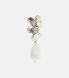 Erdem Embellished faux-pearl drop earrings