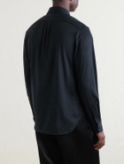 TOM FORD - Silk and Cotton-Blend Shirt - Black