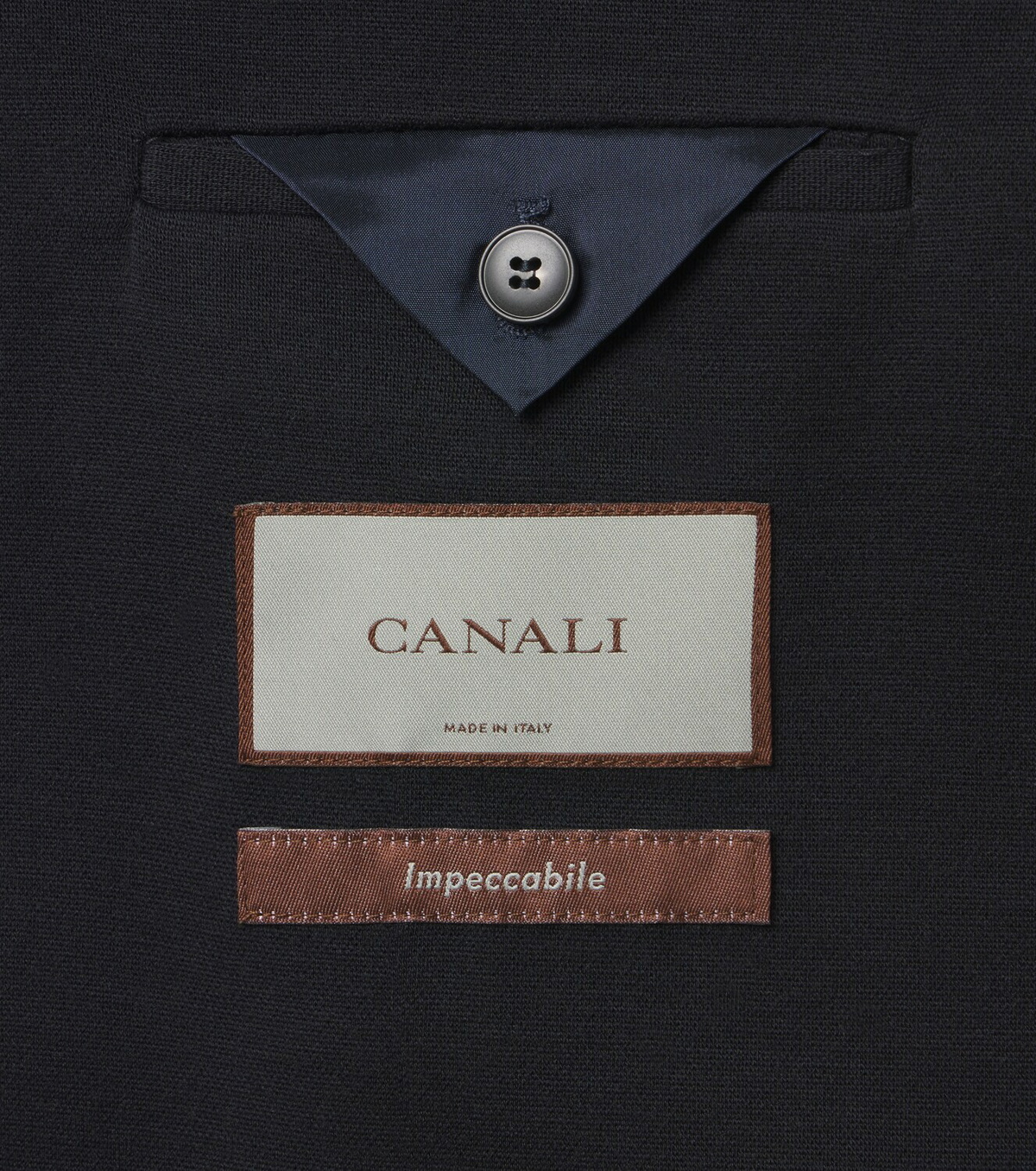 Canali Single-breasted wool blazer
