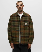 Carhartt Wip Wiles Shirt Jacket Brown/Green - Mens - Overshirts