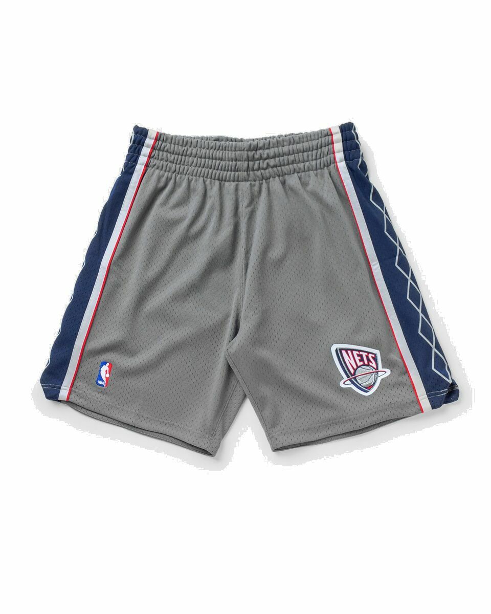 Photo: Mitchell & Ness Nba Authentic Shorts New Jersey Nets Alternate 2004 05 Grey - Mens - Sport & Team Shorts