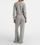 The Row Kohana cotton and cashmere sweatpants