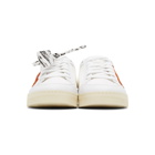 Off-White White and Orange 2.0 Sneakers