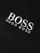 Hugo Boss - Logo-Embroidered Cotton-Blend Jersey Sweatshirt - Black