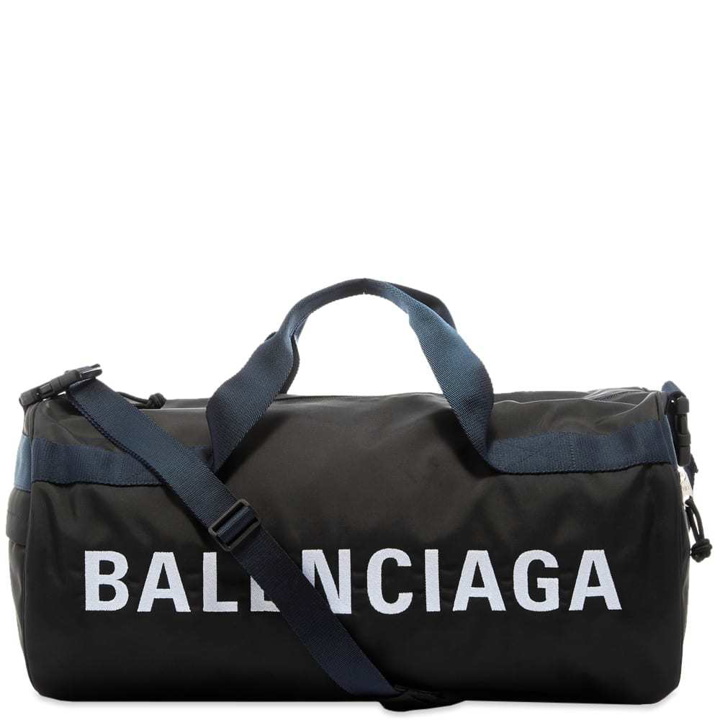 Photo: Balenciaga Logo Gym Bag