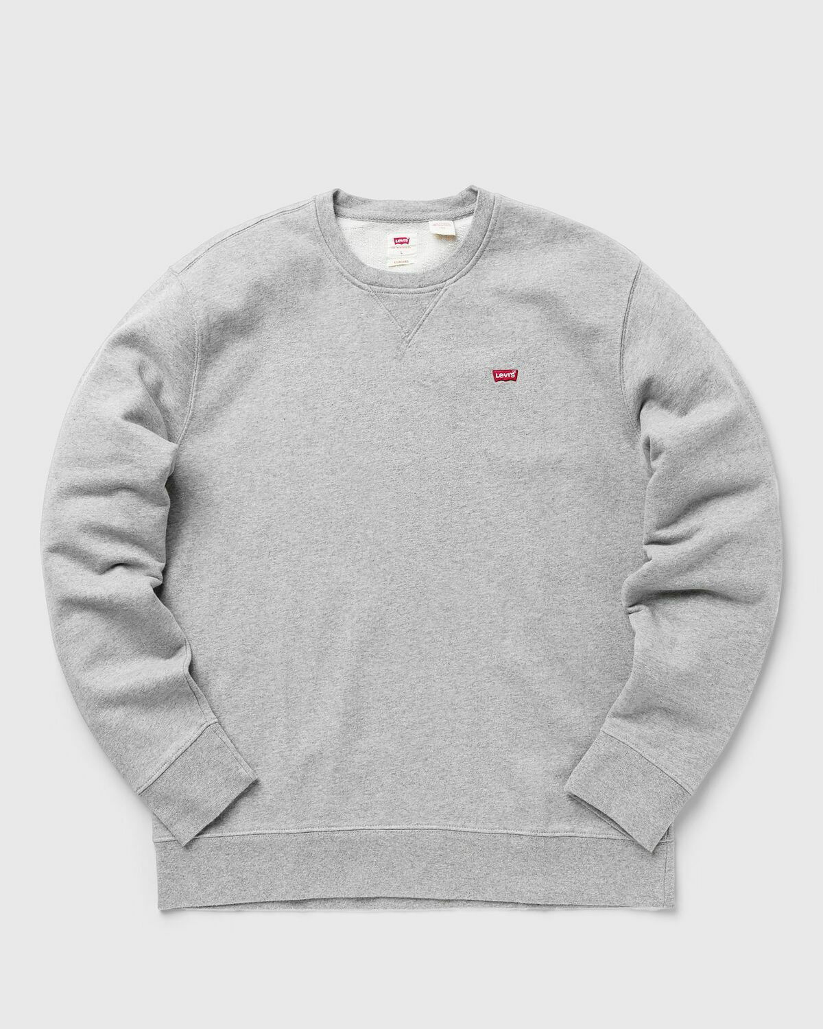 Levis New Original Crew Grey Mens Sweatshirts Levis