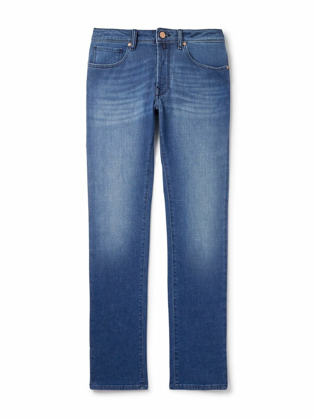 Photo: Incotex - Slim-Fit Jeans - Blue