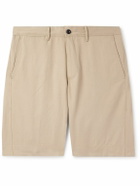 Incotex - Straight-Leg Linen and Cotton-Blend Twill Bermuda Shorts - Neutrals
